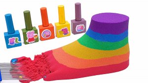 Мультики для малышей. Кинетический песок. Резка, поделки. АСМР