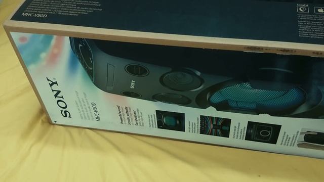 SONY MHC V50 UNBOXING & OVERVIEW смотреть онлайн