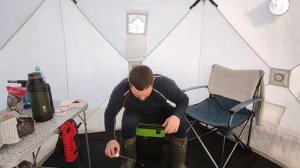 Новый пол в зимнюю палатку следопыт премиум 5 стен.