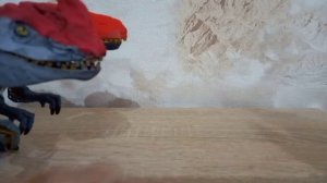 Обзор на лего кастом спинозавр Jurassic Park 3