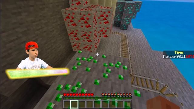 Проходим Parkour Spiral в Minecraft смотреть онлайн