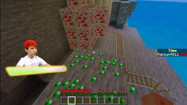 Проходим Parkour Spiral в Minecraft