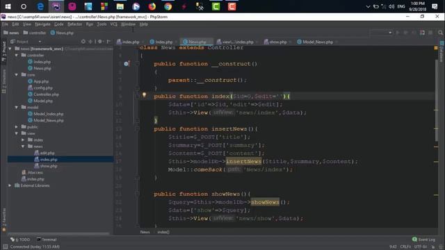 جلسه چهارم قسمت 8 - آموزش PHP mvc смотреть онлайн