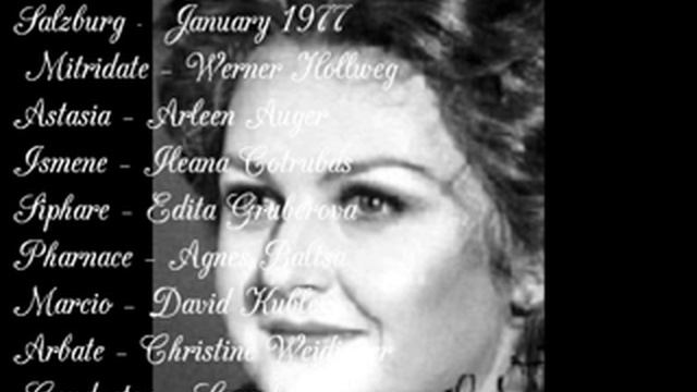 Edita Gruberova Mitridate, re di Ponto Salzburg 1977 смотреть онлайн