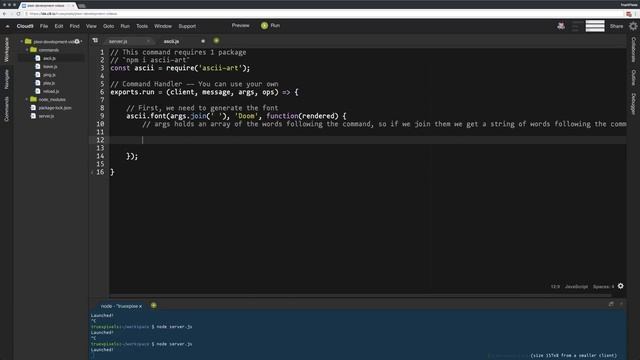 Discord Bot Tutorial: Ascii Command [ep. 5] смотреть онлайн