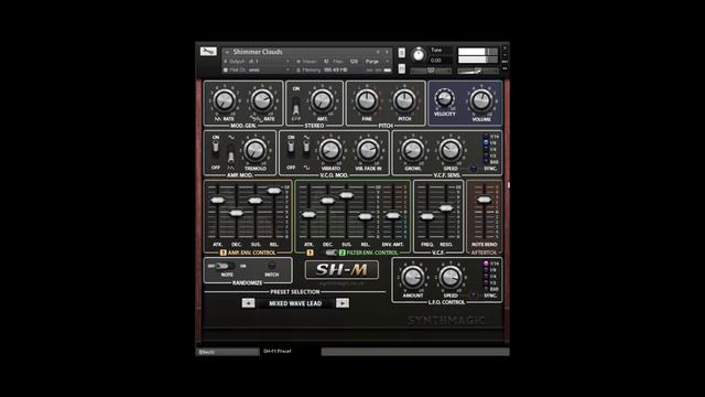Some presets and tracks from synth magic roland sh-1000 - SH-M for kontakt 5 смотреть онлайн
