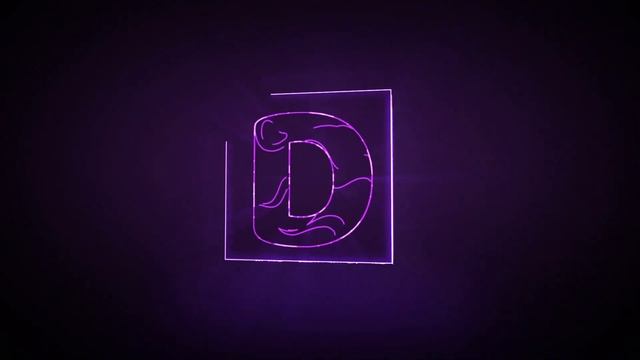 Мистический неоновый куб (#интро для видеоролика) смотреть онлайн