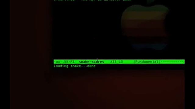 [emacs] Play Games On Terminal [MAC]