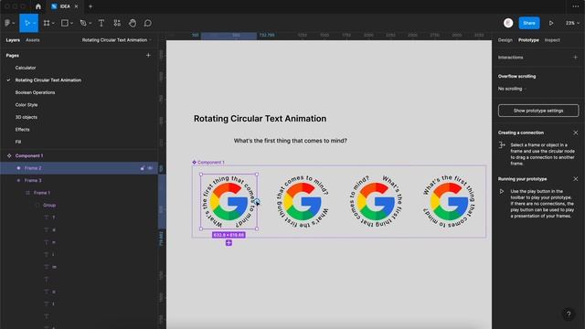 Rotating Circular Text Animation in Figma | Figma Plugin смотреть онлайн
