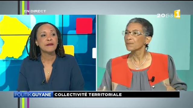 Politik Guyane Outre Mer 1ère avec Line LETARD смотреть онлайн