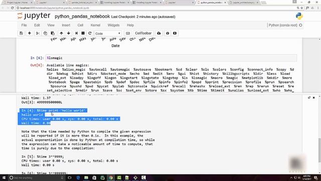 Jupyter Notebook Tutorial / Ipython Notebook Tutorial смотреть онлайн