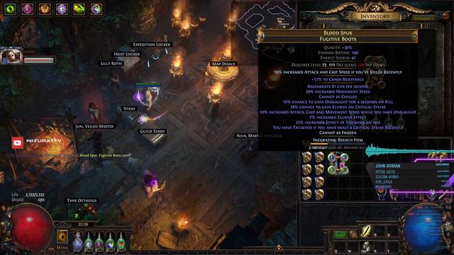 Mirror Service Fugitive Boots Triple Elevated | Path of Exile 3.19 | Lake of Kalandra смотреть онлайн