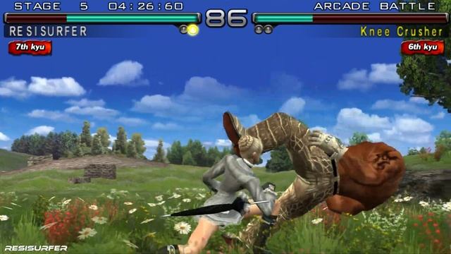 Lili Julia Moves vs Opponents Lili Moves Ultra Hard Tekken 5 Dark Resurrection UHD 4K 60 FPS смотреть онлайн