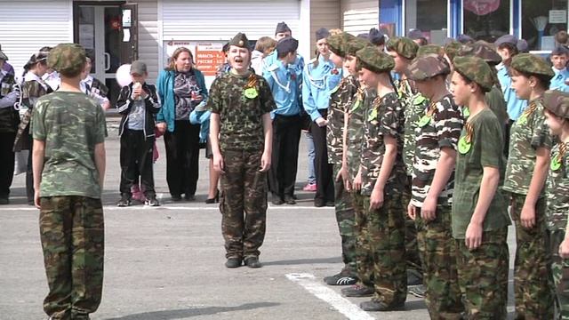 2012 05 08 Смотр строя и песни, г.Туринск смотреть онлайн