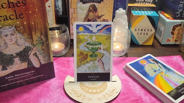 The Witches Oracle reading....Chalice. A time to go with the flow. смотреть онлайн