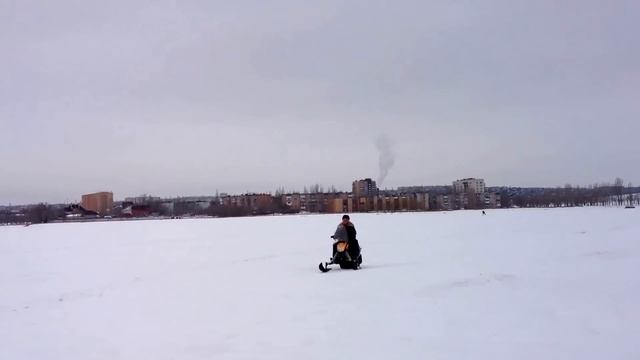 Настоящий пенсионер 10 Оболденный снегоход DINGO T 125 смотреть онлайн