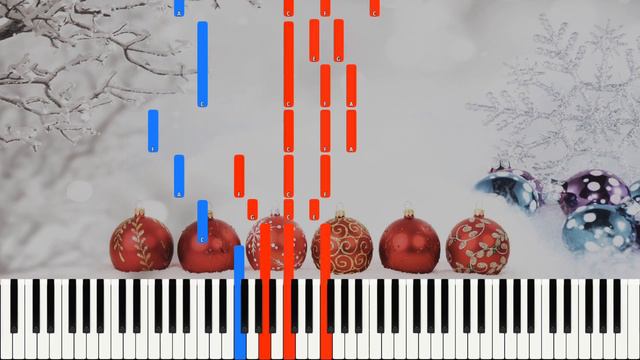 Felix Mendelssohn - Hark! The Herald Angels Sing | Piano Synthesia | Library of Music смотреть онлайн