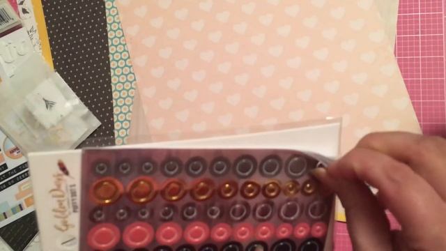 Unboxing Citrus Twist Scrapbooking Main Kit - November 2016 Haul