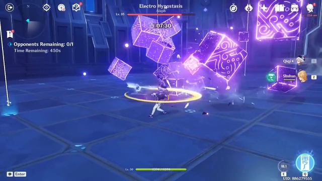 Can you beat Genshin Impact only using Qiqi? смотреть онлайн
