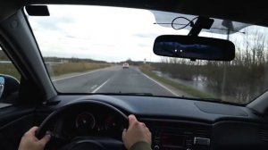 Kia Rio II Restyling 1.4  POV Test от первого лица / test drive from the first person