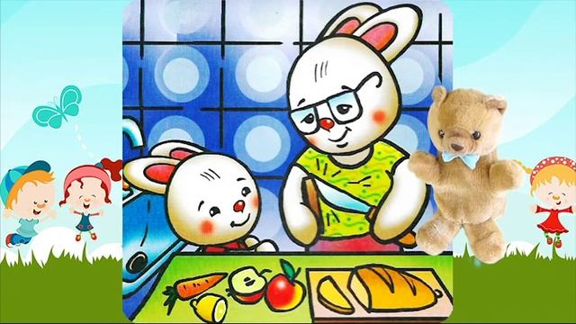 Häschen Und Seine Familie ?Zusammenfassung??Russisch Lernen Für Kinder