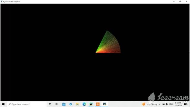 Cool Colorful Circle Design Using Python Turtle ? ||Graphics Design|| #python #turtle #viral смотреть онлайн
