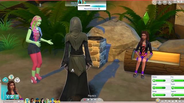 DATING THE GRIM REAPER?! // The Sims 4: Monster High (Part 29) смотреть онлайн