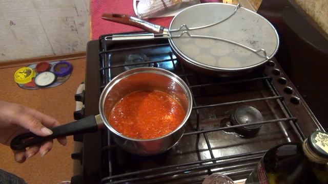 Консервированные балклажаны на зиму. Острая закуска. смотреть онлайн