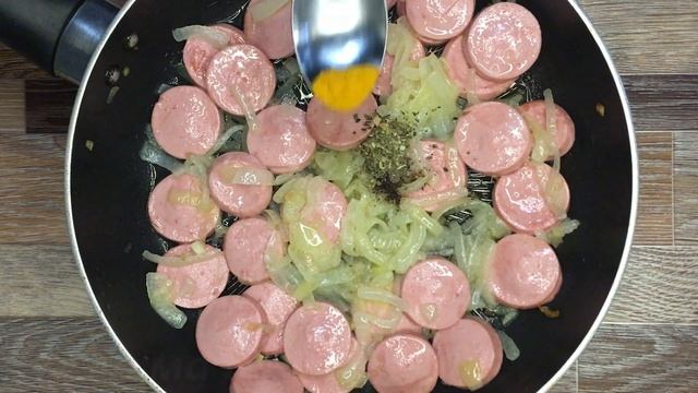 Томатные макароны с сардельками смотреть онлайн