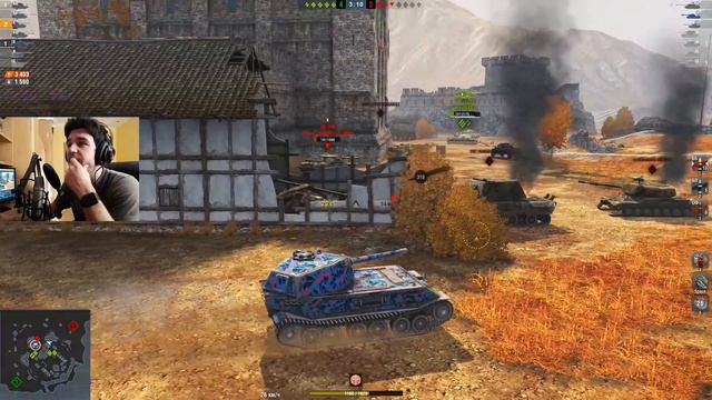 WoT Blitz - Как брать Колобанова. 46% АФК уделал троих и статиста - World of Tanks Blitz (WoTB) смотреть онлайн
