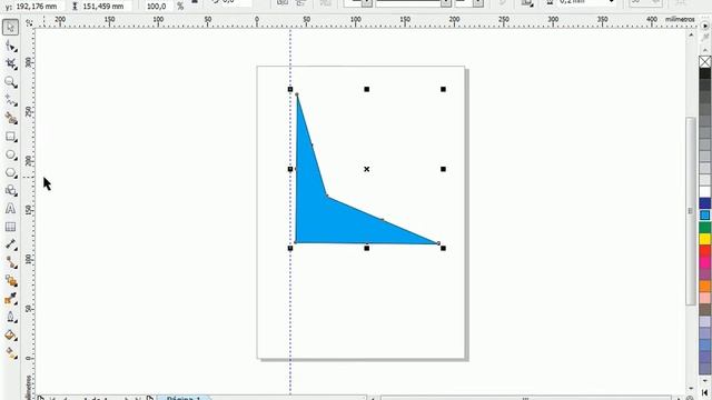 Aula do CorelDRAW X5 Como Utilizar a ferramenta mão livre, Criar, alterar e moldar os nós e seus смотреть онлайн