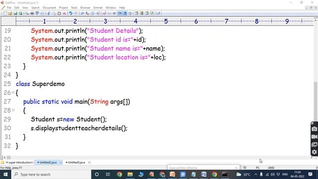 Super Keyword in Java - Super(), Super.variable, Super.method with example || Super Keyword in Java смотреть онлайн