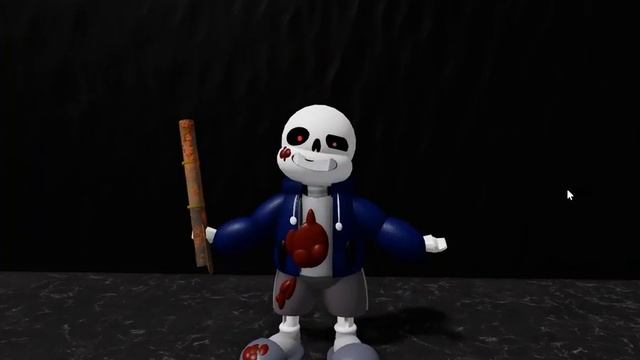 Roblox: Sans vs chara game (pesti sans showcase). смотреть онлайн