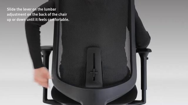 Herman Miller Verus Chair - Adjustment Video смотреть онлайн