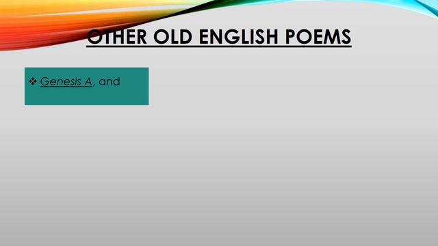 1. Old English Literature (Poetry) смотреть онлайн