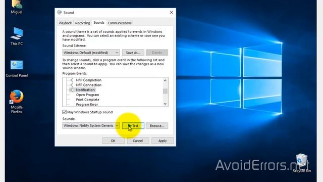 Windows 10 - Disable Annoying Notification Sounds смотреть онлайн