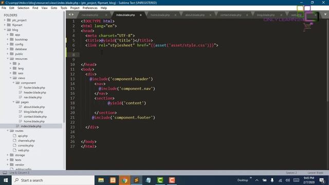 Laravel 6 Beginner Template Mastering part 3 смотреть онлайн