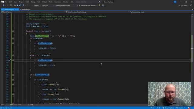 Broken Keyboard Code Challenge - Ep 3 - Refactoring with Bob смотреть онлайн