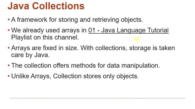 Java Collections Overview | Java Tutorial Part 1 #014 смотреть онлайн