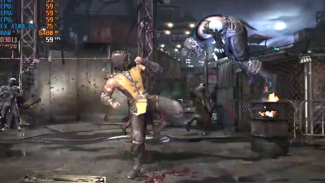 MORTAL KOMBAT FX 4100 HD 7730 1 GB 60 FPS смотреть онлайн