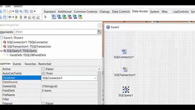 قواعد المعطيات 1 || ربط برنامج Lazarus مع قاعدة بيانات Firebird смотреть онлайн