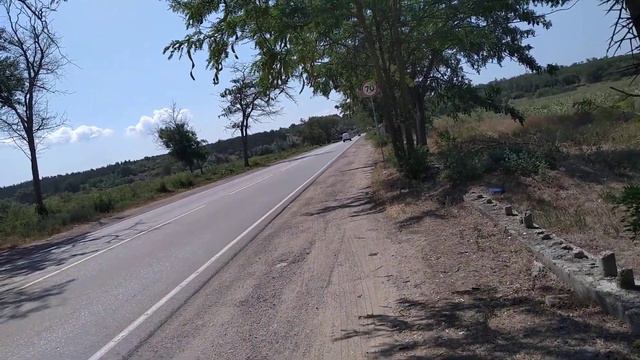 25.07.2023 Крым. Дорога на мыс Фиолент смотреть онлайн