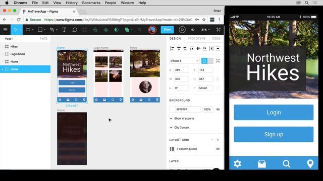 Lesson 17: Previewing - Learn Figma for UX/UI Design master course смотреть онлайн