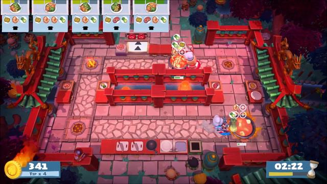 Overcooked 2: Spring Festival Gameplay | PS4 XboxOne Switch