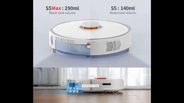 Робот-пылесос Roborock S5 MAX (S5E02), Русская версия, белый смотреть онлайн