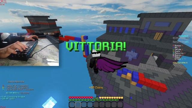 NON METTERTI CONTRO DI ME! | CoralMC Bedwars смотреть онлайн