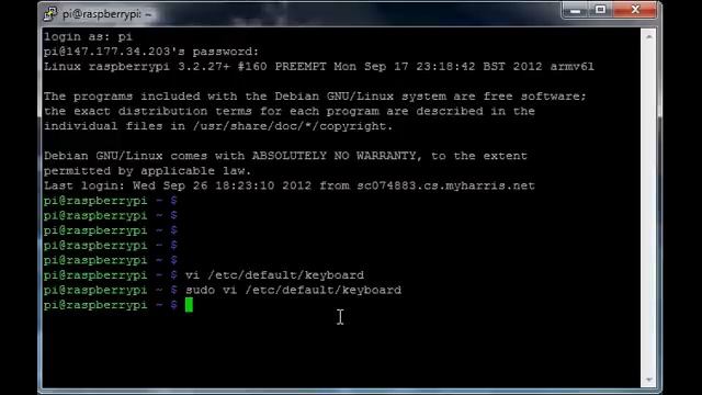 Raspberry Pi - Change keyboard layout to US from default British layout смотреть онлайн