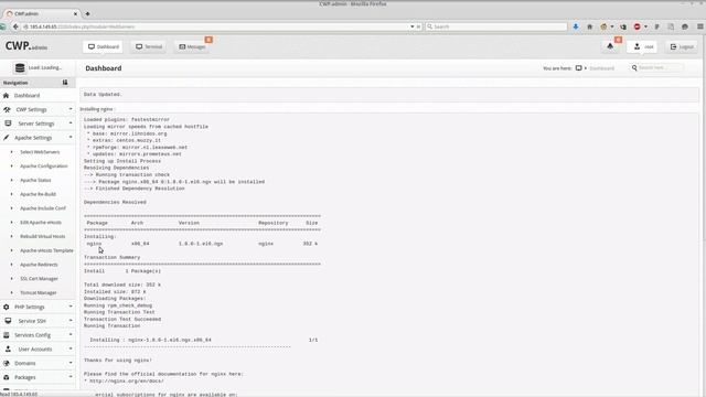 How to install Nginx on CentOS Web Panel смотреть онлайн