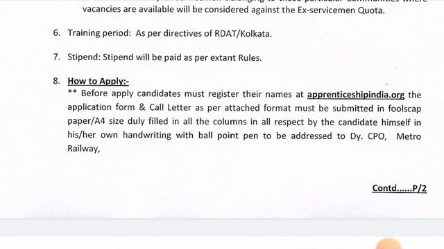 10Th 12Th PASS जल्दी करे?Kolkata Metro Railway Act Apprentice Recruitment 2023 – Apply for 125 Post смотреть онлайн