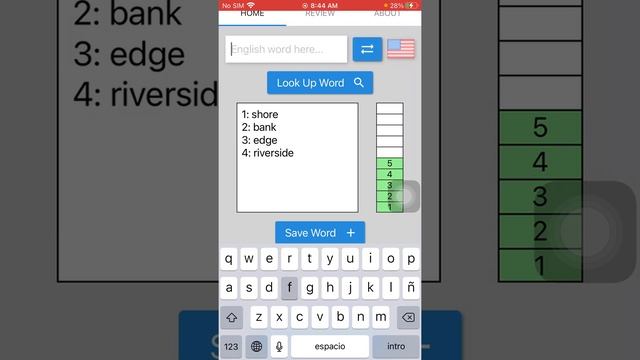 My React Native Spanish Frequency Dictionary App, iPhone and Android, Free смотреть онлайн